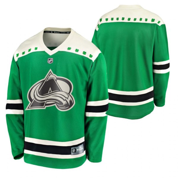 Maend-NHL-Colorado-Avalanche-Troeje-2021-St-Patricks-Day-Groen-Breakaway