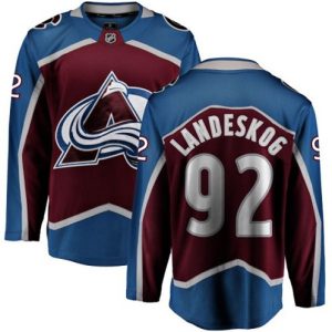 Maend-NHL-Colorado-Avalanche-Troeje-Gabriel-Landeskog-92-Breakaway-Maroon-Fanatics-Branded-Hjemme