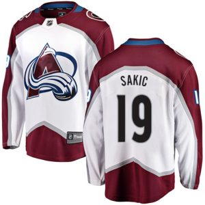 Maend-NHL-Colorado-Avalanche-Troeje-Joe-Sakic-19-Breakaway-Hvid-Fanatics-Branded-Ude