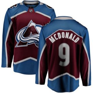 Maend-NHL-Colorado-Avalanche-Troeje-Lanny-McDonald-9-Breakaway-Maroon-Fanatics-Branded-Hjemme