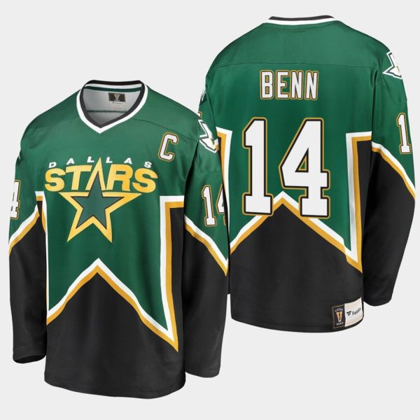 Maend-NHL-Dallas-Stars-Troeje-Jamie-Benn-14-Heritage-Premier-Breakaway-Player-Kelly-Groen