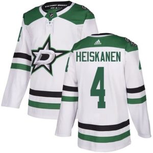 Maend-NHL-Dallas-Stars-Troeje-Miro-Heiskanen-4-Hvid-Authentic
