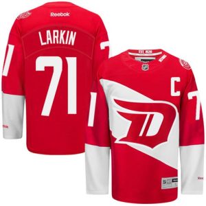 Maend-NHL-Detroit-Red-Wings-Troeje-Dylan-Larkin-71-Reebok-2016-Stadium-Series