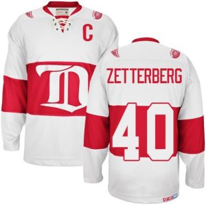 Maend-NHL-Detroit-Red-Wings-Troeje-Henrik-Zetterberg-40-Authentic-Throwback-Hvid-CCM-Winter-Classic