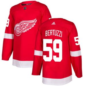 Maend-NHL-Detroit-Red-Wings-Troeje-Tyler-Bertuzzi-59-Authentic-Roed-Hjemme