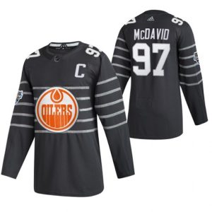 Maend-NHL-Edmonton-Oilers-Troeje-Connor-McDavid-97-Hvid-2020-NHL-All-Star