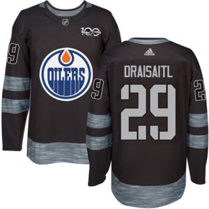 Maend-NHL-Edmonton-Oilers-Troeje-Leon-Draisaitl-29-Authentic-Sort-1917-2017-100th-Anniversary