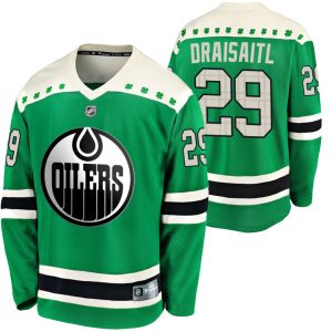 Maend-NHL-Edmonton-Oilers-Troeje-Leon-Draisaitl-29-Groen-2020-St.-Patricks-Day-Breakaway