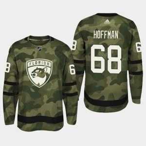 Maend-NHL-Florida-Panthers-Troeje-Mike-Hoffman-68-2019-Armed-Special-Forces-Camo