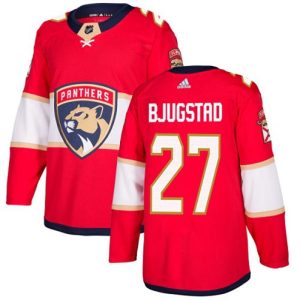 Maend-NHL-Florida-Panthers-Troeje-Nick-Bjugstad-27-Authentic-Roed-Hjemme