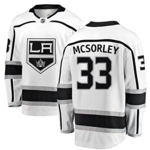 Maend-NHL-Los-Angeles-Kings-Troeje-Marty-Mcsorley-33-Breakaway-Hvid-Fanatics-Branded-Ude