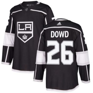 Maend-NHL-Los-Angeles-Kings-Troeje-Nic-Dowd-26-Authentic-Sort-Hjemme