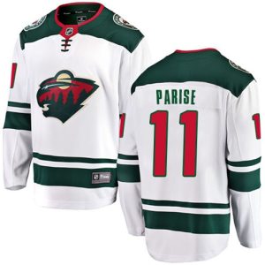 Maend-NHL-Minnesota-Wild-Troeje-Zach-Parise-11-Breakaway-Hvid-Fanatics-Branded-Ude