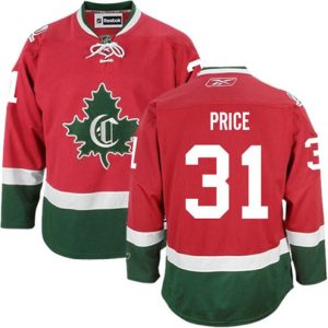 Maend-NHL-Montreal-Canadiens-Troeje-Carey-Price-31-Reebok-Roed-Third-New-CD