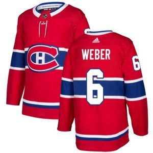 Maend-NHL-Montreal-Canadiens-Troeje-Shea-Weber-6-Roed-Authentic