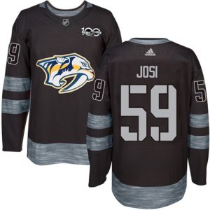 Maend-NHL-Nashville-Predators-Troeje-Roman-Josi-59-Authentic-Sort-1917-2017-100th-Anniversary