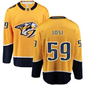 Maend-NHL-Nashville-Predators-Troeje-Roman-Josi-59-Breakaway-Guld-Fanatics-Branded-Hjemme