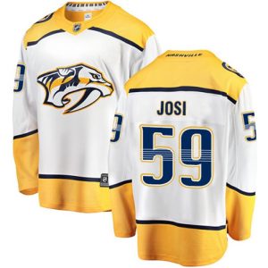 Maend-NHL-Nashville-Predators-Troeje-Roman-Josi-59-Breakaway-Hvid-Fanatics-Branded-Ude