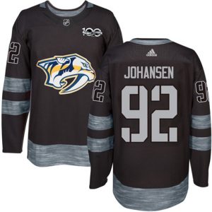 Maend-NHL-Nashville-Predators-Troeje-Ryan-Johansen-92-Authentic-Sort-1917-2017-100th-Anniversary