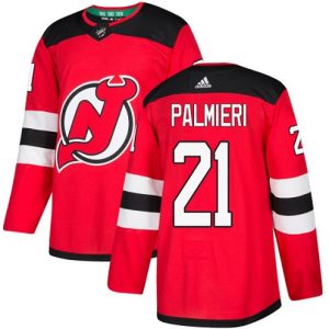 Maend-NHL-New-Jersey-Devils-Troeje-Kyle-Palmieri-21-Authentic-Roed-Hjemme