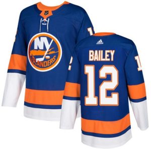 Maend-NHL-New-York-Islanders-Troeje-Josh-Bailey-12-Authentic-Royal-Blaa-Hjemme
