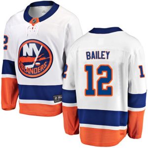 Maend-NHL-New-York-Islanders-Troeje-Josh-Bailey-12-Breakaway-Hvid-Fanatics-Branded-Ude