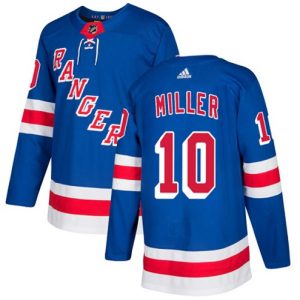 Maend-NHL-New-York-Rangers-Troeje-J.T.-Miller-10-Authentic-Royal-Blaa-Hjemme