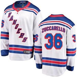 Maend-NHL-New-York-Rangers-Troeje-Mats-Zuccarello-36-Breakaway-Hvid-Fanatics-Branded-Ude