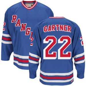 Maend-NHL-New-York-Rangers-Troeje-Mike-Gartner-22-Authentic-Throwback-Royal-Blaa-CCM-Heroes-Alumni