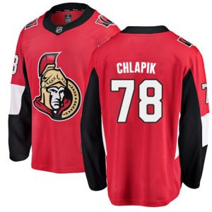 Maend-NHL-Ottawa-Senators-Troeje-Filip-Chlapik-78-Breakaway-Roed-Fanatics-Branded-Hjemme