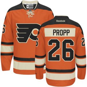 Maend-NHL-Philadelphia-Flyers-Troeje-Brian-Propp-26-Reebok-Orange-Third