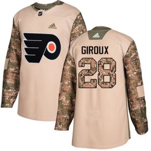 Maend-NHL-Philadelphia-Flyers-Troeje-Claude-Giroux-28-Authentic-Camo-Veterans-Day-Practice