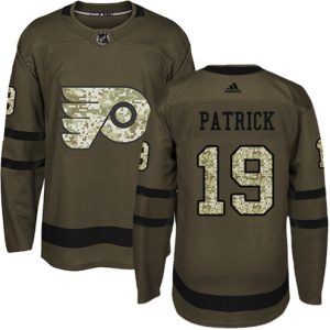 Maend-NHL-Philadelphia-Flyers-Troeje-Nolan-Patrick-19-Authentic-Groen-Salute-to-Service