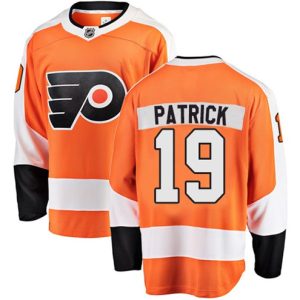 Maend-NHL-Philadelphia-Flyers-Troeje-Nolan-Patrick-19-Breakaway-Orange-Fanatics-Branded-Hjemme