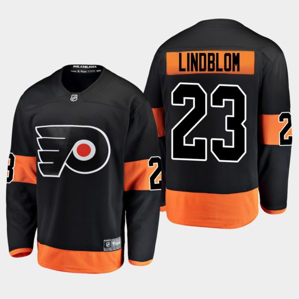 Maend-NHL-Philadelphia-Flyers-Troeje-Oskar-Lindblom-23-Alternate-Uniform-Breakaway-Player-Sort