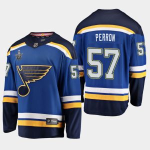Maend-NHL-St.-Louis-Blues-Troeje-David-Perron-57-2019-Stanley-Cup-Playoffs-Breakaway-Player-Blaa