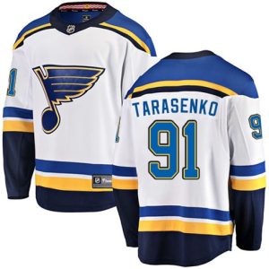 Maend-NHL-St.-Louis-Blues-Troeje-Vladimir-Tarasenko-91-Breakaway-Hvid-Fanatics-Branded-Ude