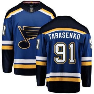 Maend-NHL-St.-Louis-Blues-Troeje-Vladimir-Tarasenko-91-Breakaway-Royal-Blaa-Fanatics-Branded-Hjemme