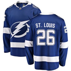 Maend-NHL-Tampa-Bay-Lightning-Troeje-Martin-St.-Louis-26-Breakaway-Blaa-Fanatics-Branded-Hjemme