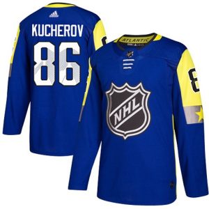 Maend-NHL-Tampa-Bay-Lightning-Troeje-Nikita-Kucherov-86-Authentic-Royal-Blaa-2018-All-Star-Atlantic-Division