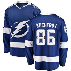 Maend-NHL-Tampa-Bay-Lightning-Troeje-Nikita-Kucherov-86-Breakaway-Blaa-Fanatics-Branded-Hjemme