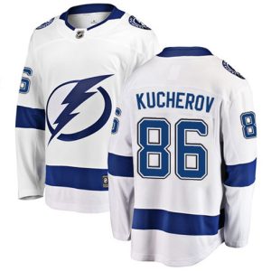 Maend-NHL-Tampa-Bay-Lightning-Troeje-Nikita-Kucherov-86-Breakaway-Hvid-Fanatics-Branded-Ude