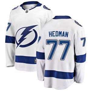 Maend-NHL-Tampa-Bay-Lightning-Troeje-Victor-Hedman-77-Breakaway-Hvid-Fanatics-Branded-Ude