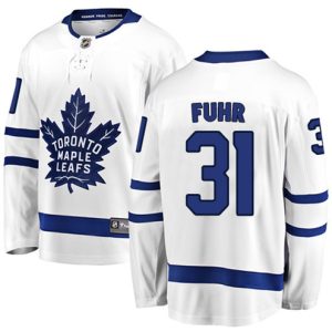 Maend-NHL-Toronto-Maple-Leafs-Troeje-Grant-Fuhr-31-Breakaway-Hvid-Fanatics-Branded-Ude