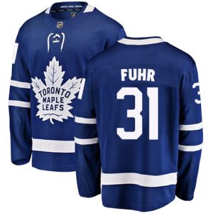 Maend-NHL-Toronto-Maple-Leafs-Troeje-Grant-Fuhr-31-Breakaway-Royal-Blaa-Fanatics-Branded-Hjemme