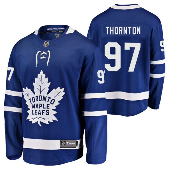 Maend-NHL-Toronto-Maple-Leafs-Troeje-Joe-Thornton-91-2020-21-Blaa-Hjemme-Jumbo-Joe