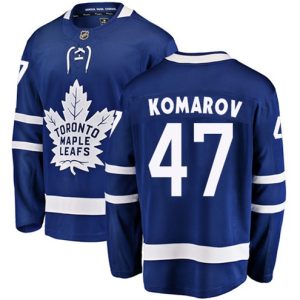 Maend-NHL-Toronto-Maple-Leafs-Troeje-Leo-Komarov-47-Breakaway-Royal-Blaa-Fanatics-Branded-Hjemme