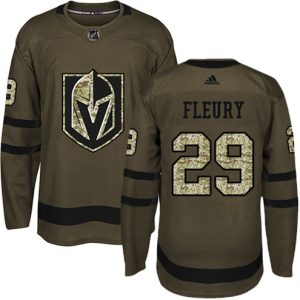 Maend-NHL-Vegas-Golden-Knights-Troeje-Marc-Andre-Fleury-29-Authentic-Groen-Salute-to-Service