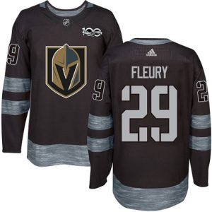 Maend-NHL-Vegas-Golden-Knights-Troeje-Marc-Andre-Fleury-29-Authentic-Sort-1917-2017-100th-Anniversary