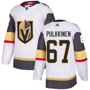 Maend-NHL-Vegas-Golden-Knights-Troeje-Teemu-Pulkkinen-67-Authentic-Hvid-Ude